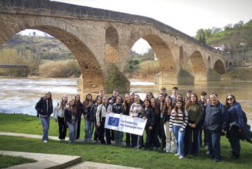 Lizarra Ikastola acoge durante una semana a estudiantes checos de intercambio europeo