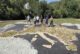 Plantación popular en el 'Jardín de Europa', junto al Santo Sepulcro
