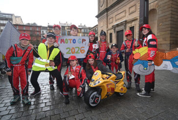 La lluvia marcó el ritmo del Carnaval en Estella-Lizarra