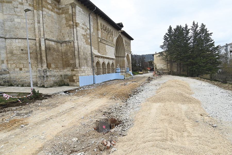 En marcha, las obras en Curtidores