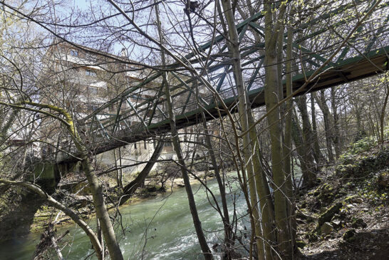 La pasarela de Donantes de Sangre permanecerá cerrada por falta de seguridad