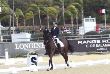 Primer triunfo internacional de la amazona Ángela Hermoso de Mendoza
