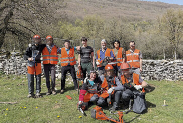 El segundo taller sobre trabajos forestales reúne a diez participantes en Andia