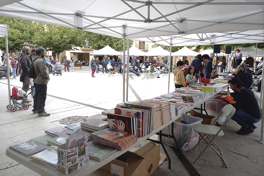 Los libreros califican de exitosa la I Feria del Libro de Estella-Lizarra