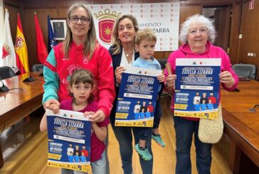 Marcha solidaria por la enfermedad de Batten en Estella-Lizarra