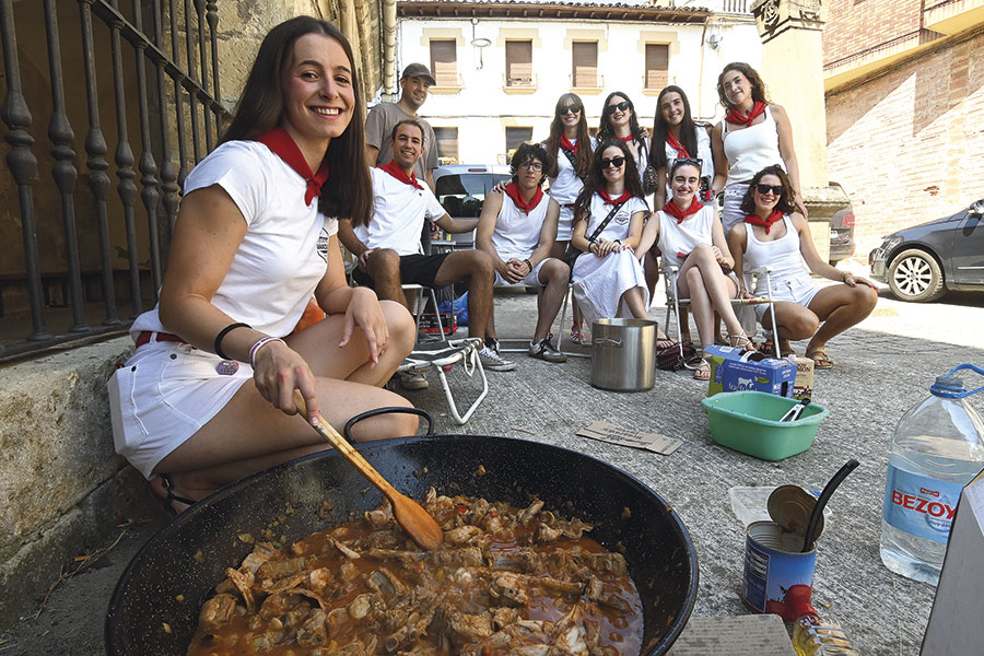 La juventud de Abárzuza inició las fiestas