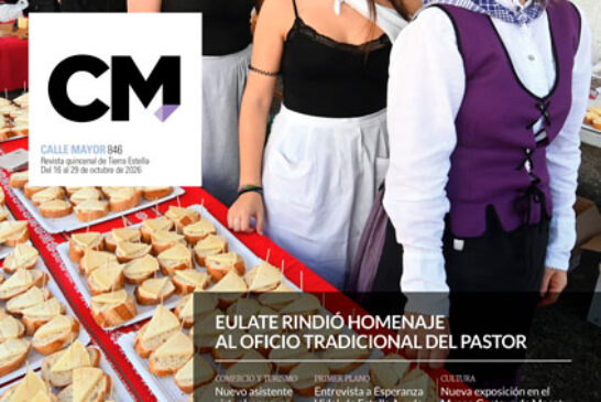 CALLE MAYOR 846 - EULATE RINDIÓ HOMENAJE AL OFICIO TRADICIONAL DEL PASTOR