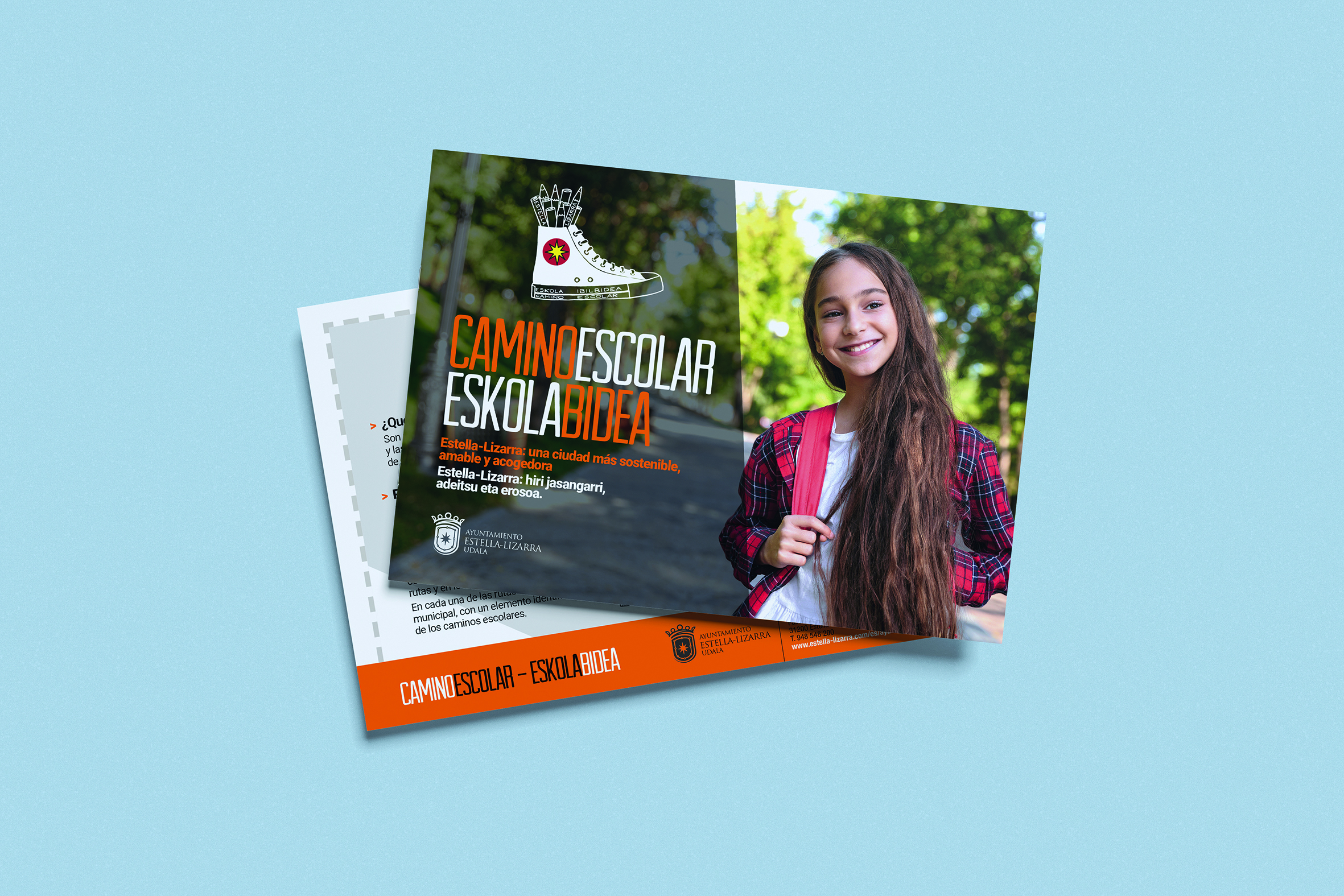 Estella-Lizarra recupera los Caminos Escolares con tres rutas hasta Remontival
